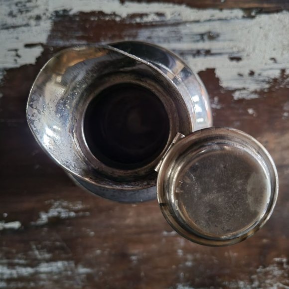 Vtg Grand Silver Co Wear-Brite Ritz-Carlton Hotel Silverplate Thermos Pitcher - Picture 6 of 10